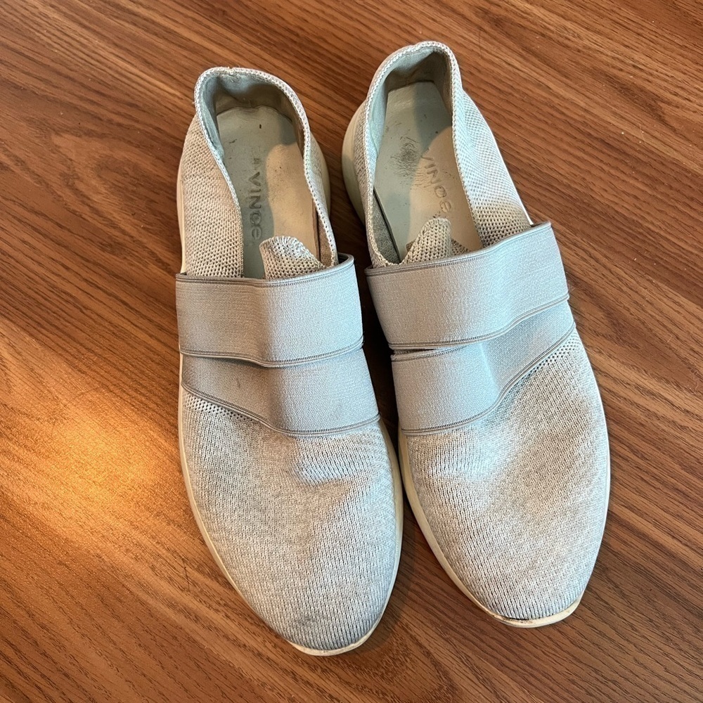 Vince Fabric Knit Jogger Sneakers